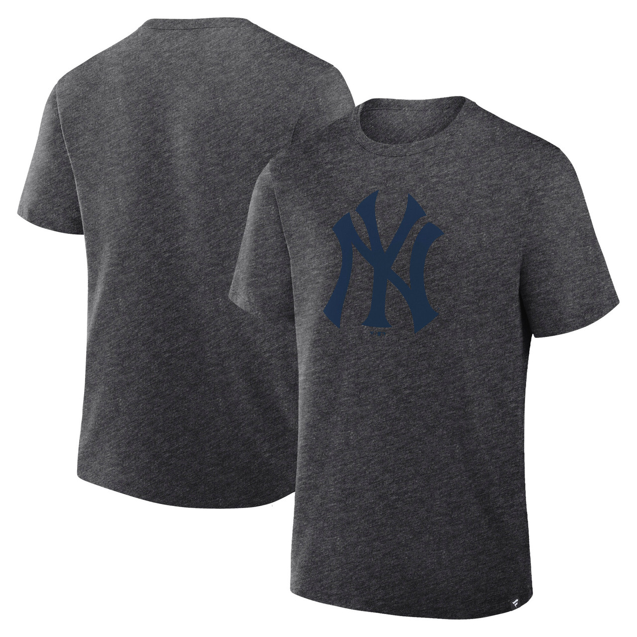 NY Yankees Big Logo T-Shirt - Charcoal