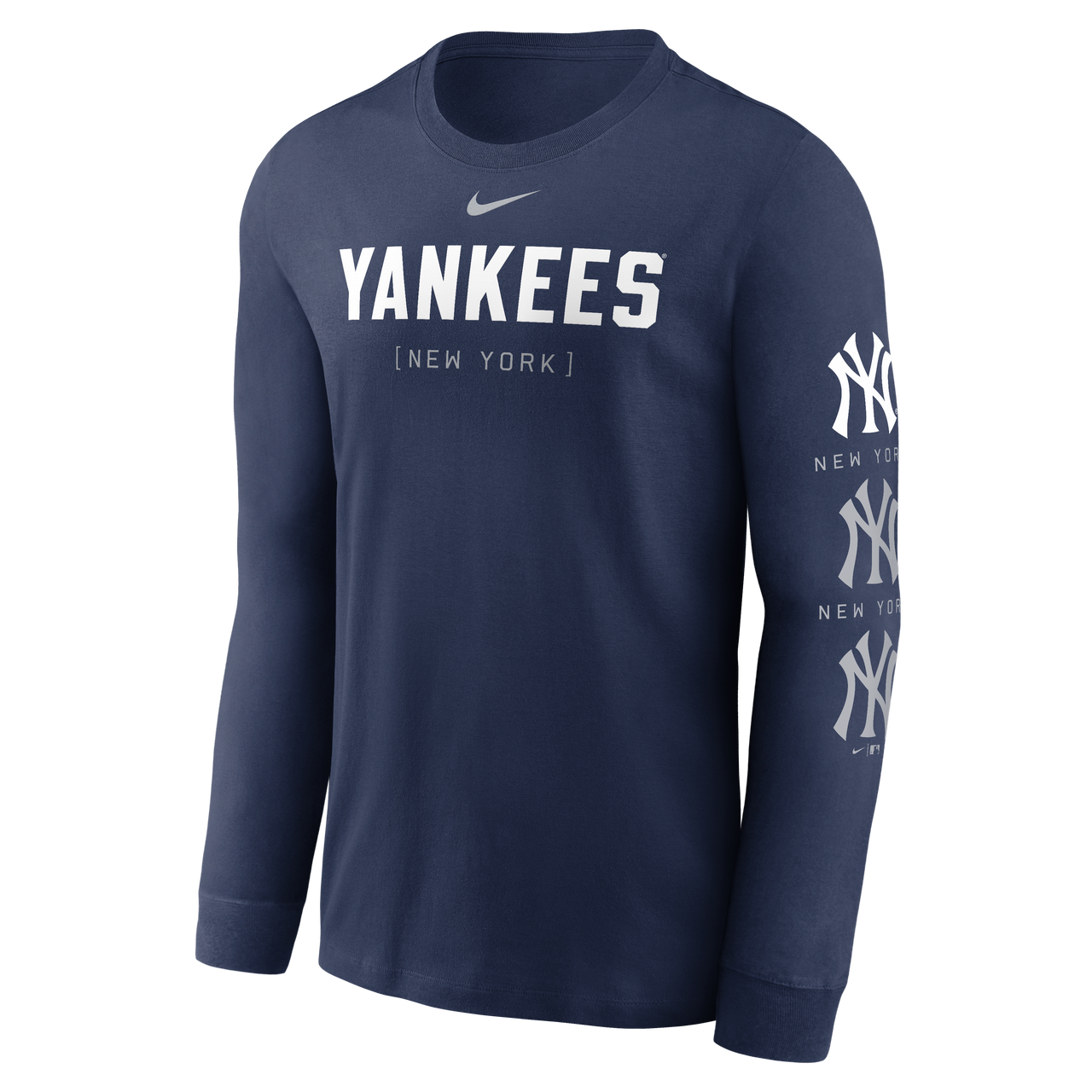 yankees dri fit long sleeve