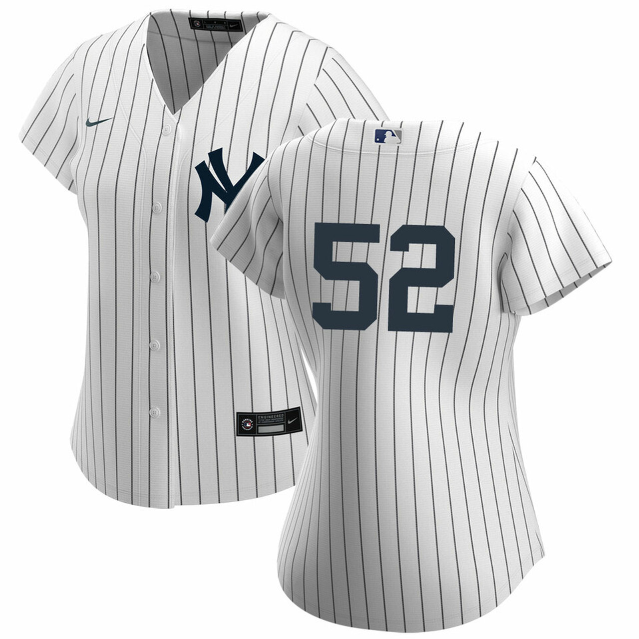 CC Sabathia No Name Ladies Home Jersey - Yankees Replica