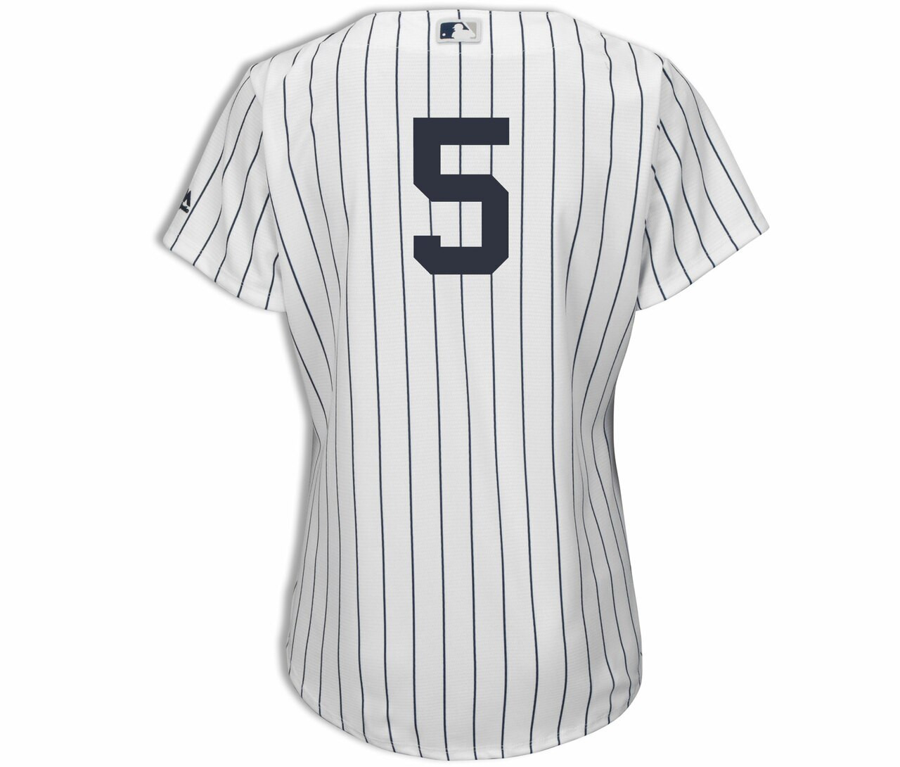 Joe Dimaggio No Name Ladies Home Jersey - Yankees Replica Home Number Only  Jersey