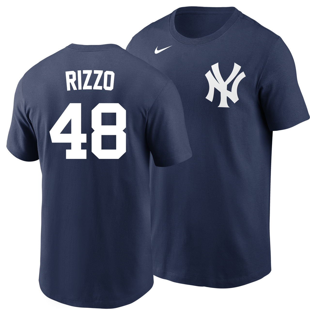 Anthony Rizzo T-Shirt - Navy NY Yankees Adult T-Shirt