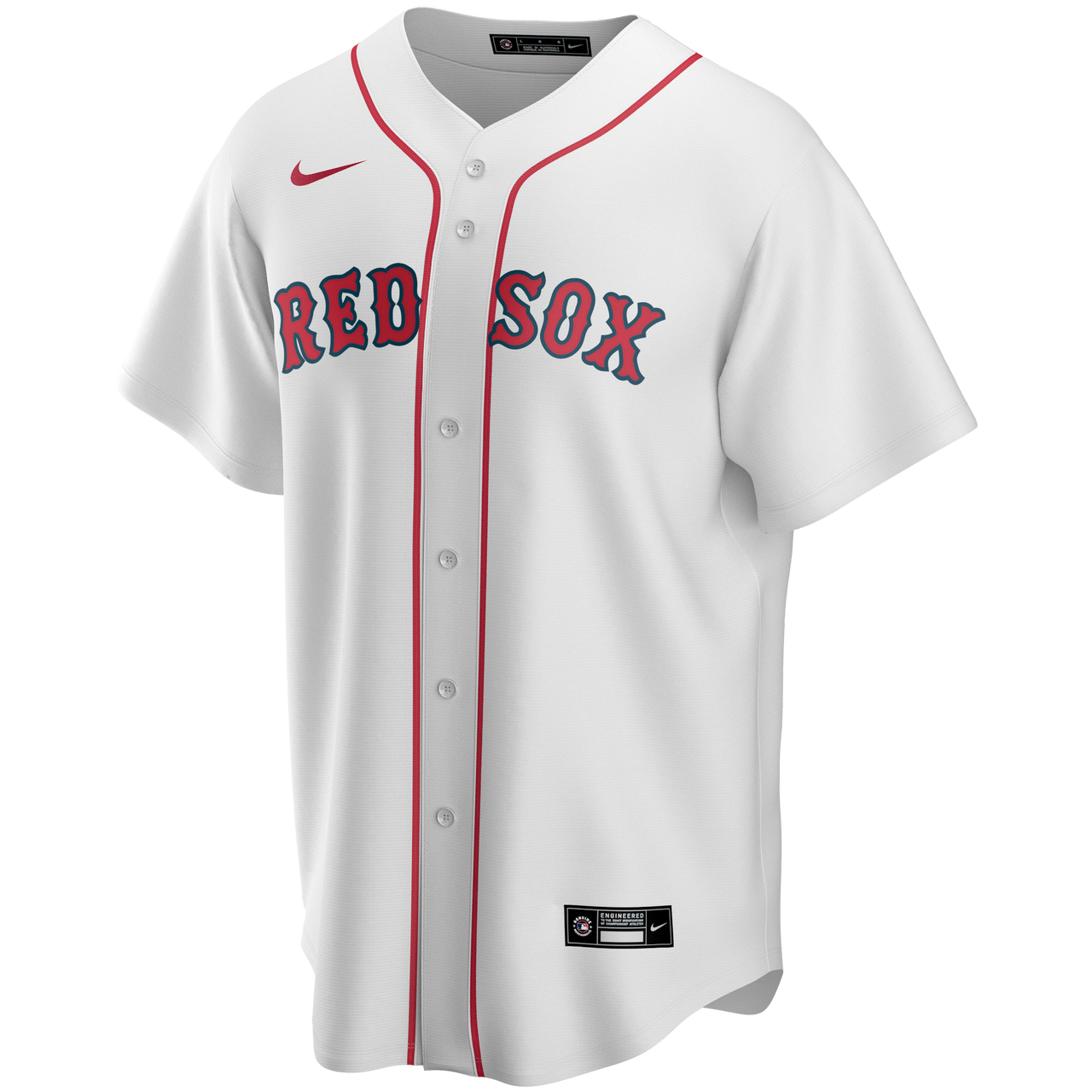 Nike Men's Enrique Hernandez White Boston Red Sox Home Official Replica Player Jersey