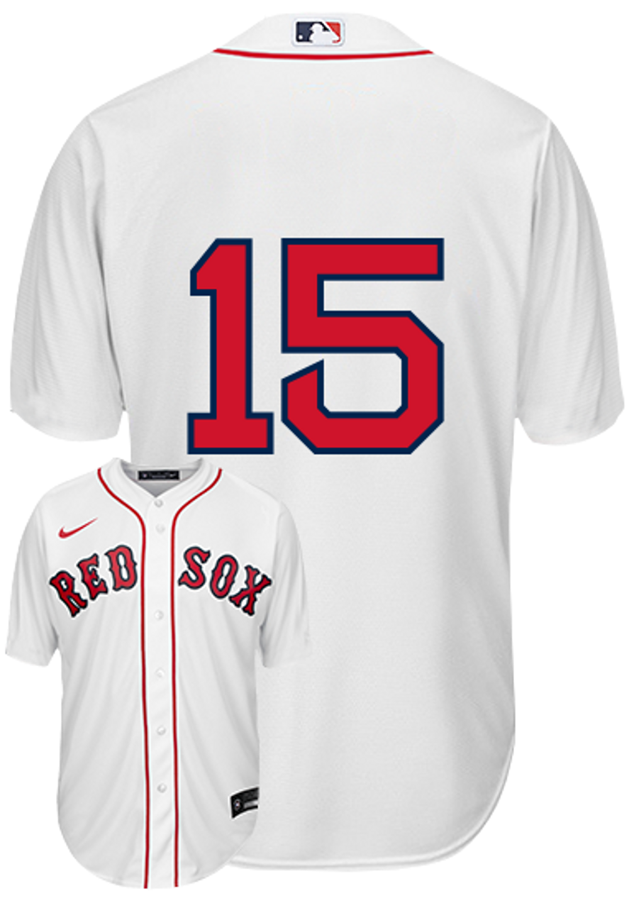 Boston Red Sox Nike Official Replica Home Jersey - Youth with Bogaerts 2  printing