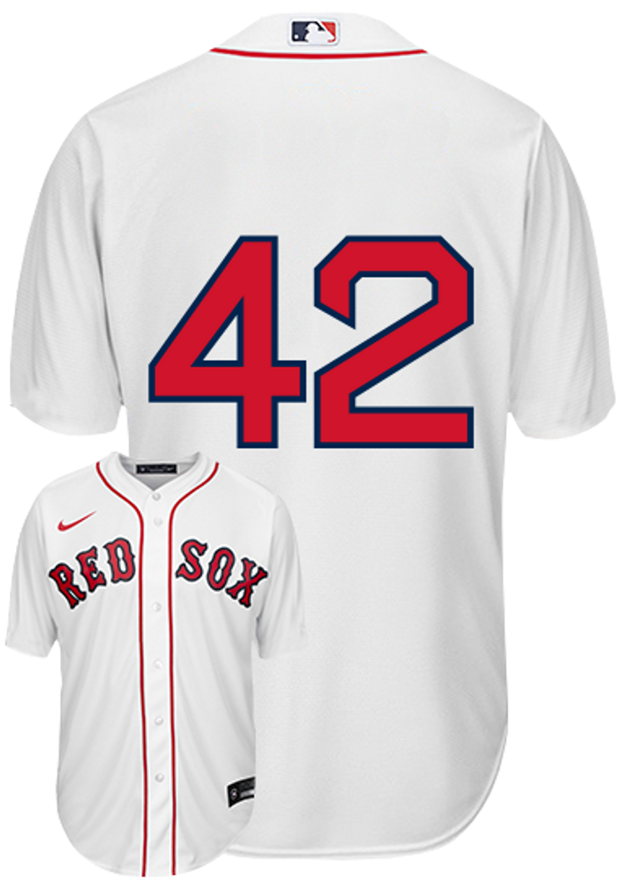 Mo Vaughn Youth No Name Jersey - Boston Red Sox Replica