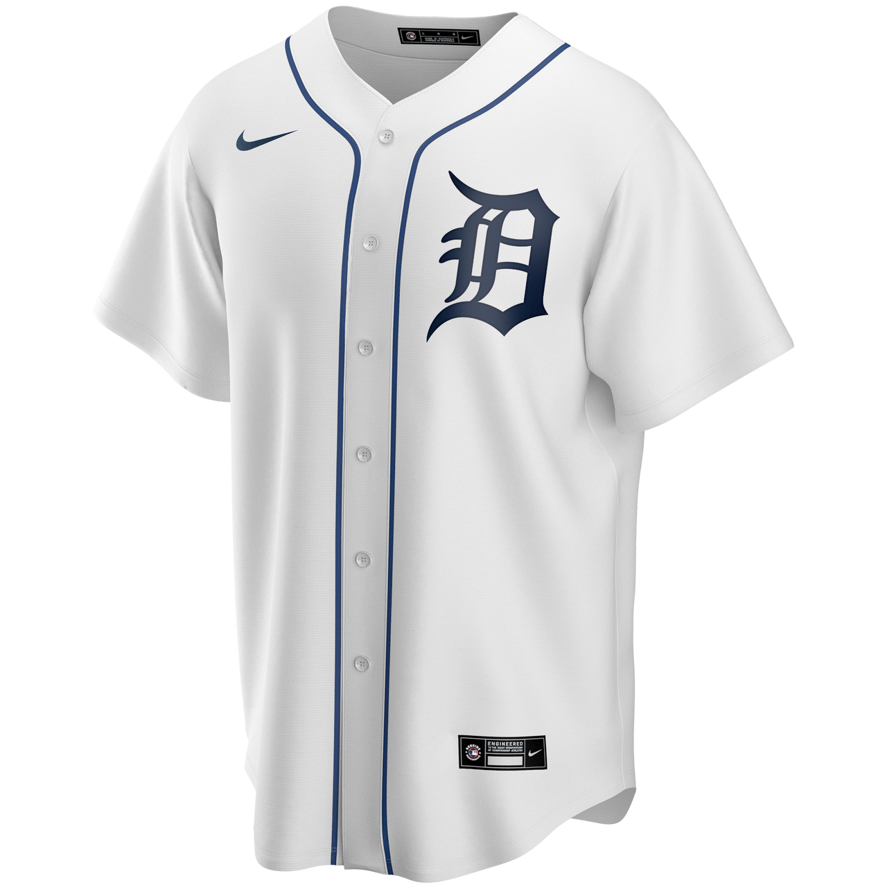 Nike Detroit Tigers Motor City T Shirt Mens Size Medium MLB Big Spell Out