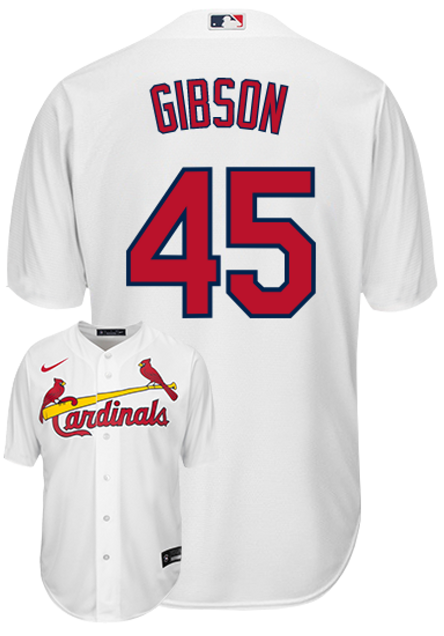Official Bob Gibson St. Louis Cardinals Jersey, Bob Gibson Shirts, Cardinals  Apparel, Bob Gibson Gear