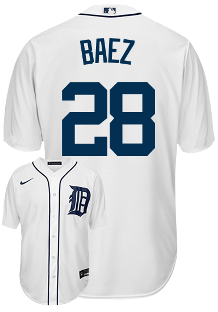 baez detroit tigers jersey