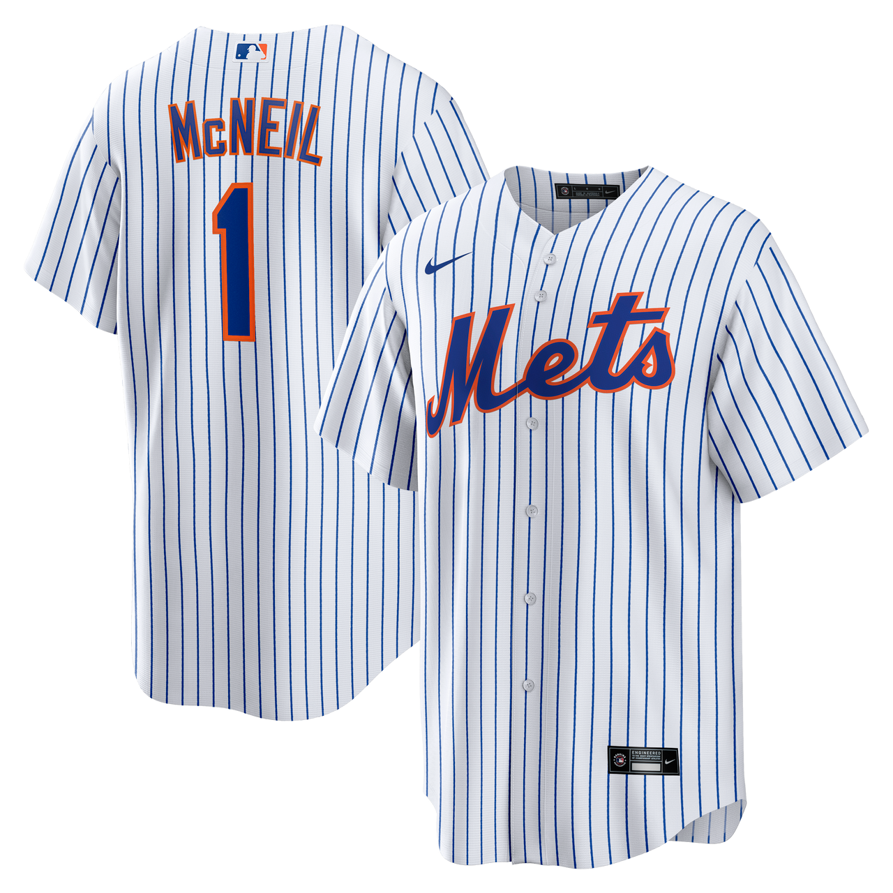 Authentic Youth Jeff McNeil Royal Blue Alternate Road Jersey - #6 Baseball  New York Mets Cool Base