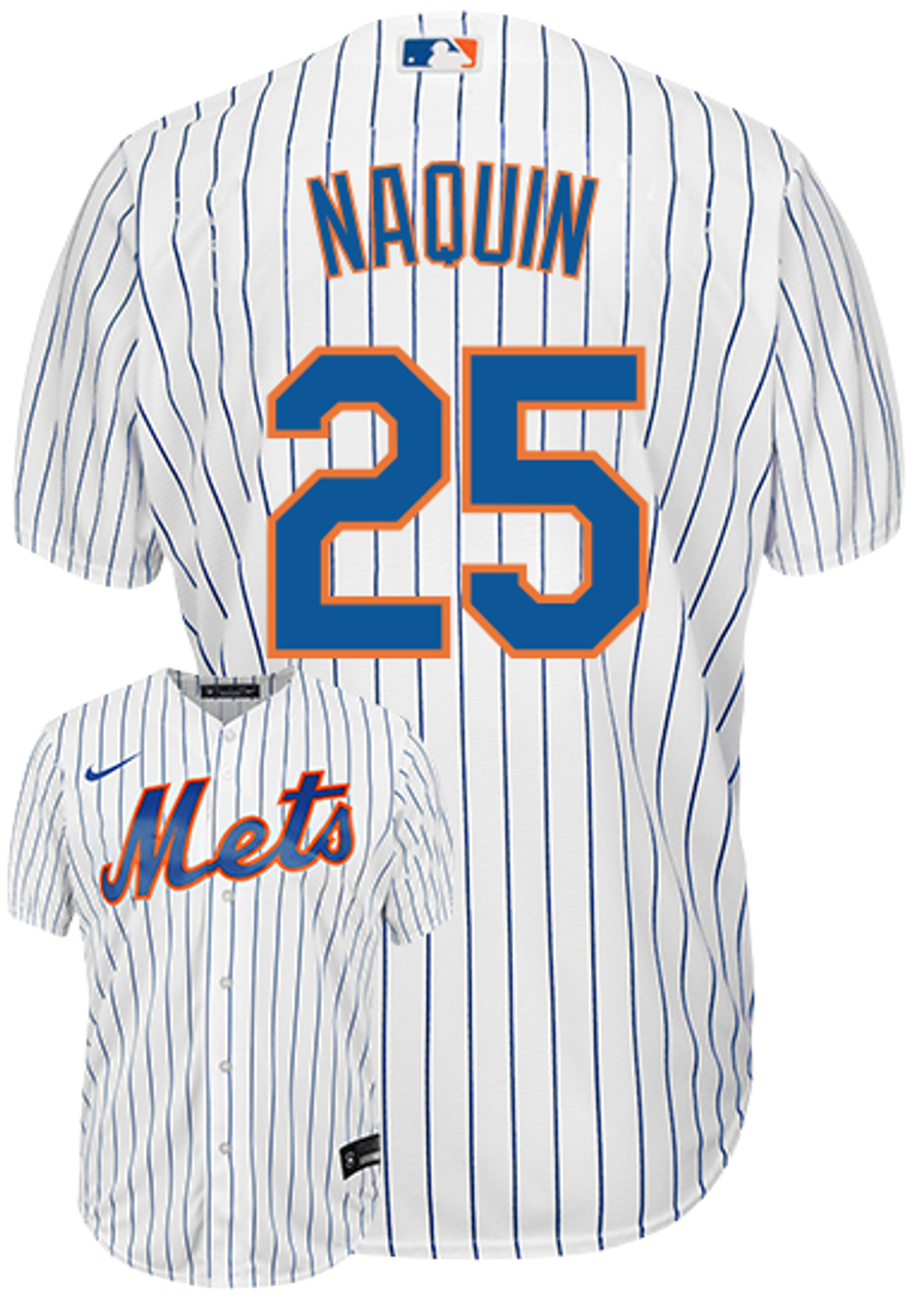 Tyler Naquin Youth Jersey - NY Mets Replica Kids Home Jersey