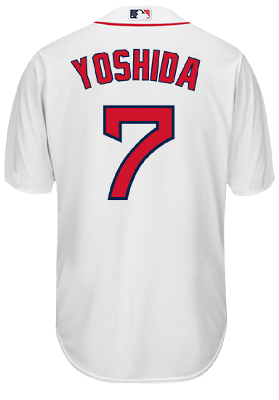 Masataka Yoshida #7 New York Yankees at Boston Red Sox, June 18, 2023, Game  1 Game Used City Connect Jersey, Size 42, 1 for 4, 1 run