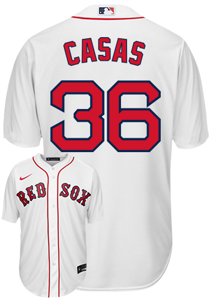 Infant Nike White Boston Red Sox Home Replica Team Jersey