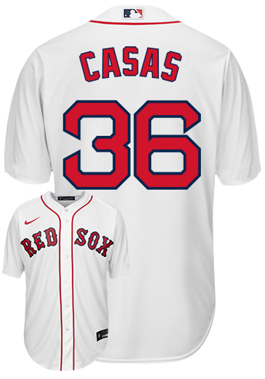 Boston Red Sox Nike Official Replica Home Jersey - Youth with