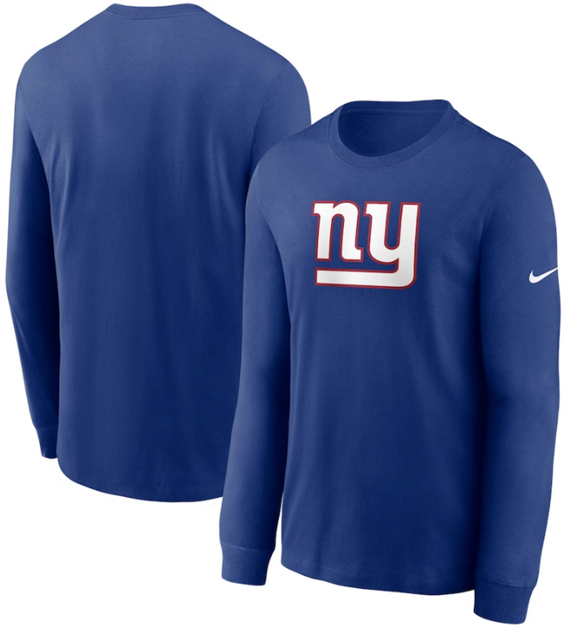 Nike Men's Royal New York Giants Primary Logo Long Sleeve T-Shirt - Royal
