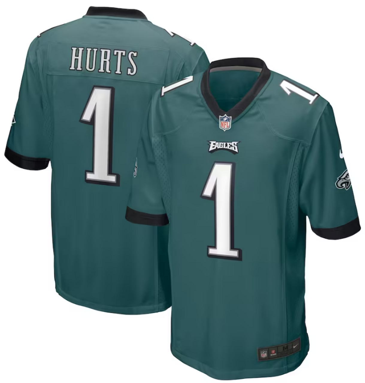 Jalen Hurts Youth Jersey - Green Philadelphia Eagles Kids Nike Game Jersey  manufactured by Nike