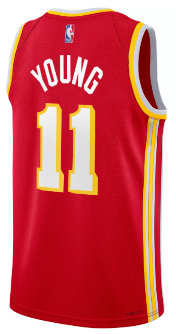 atlanta hawks trae young jersey