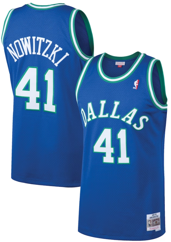 dallas mavericks throwback jersey