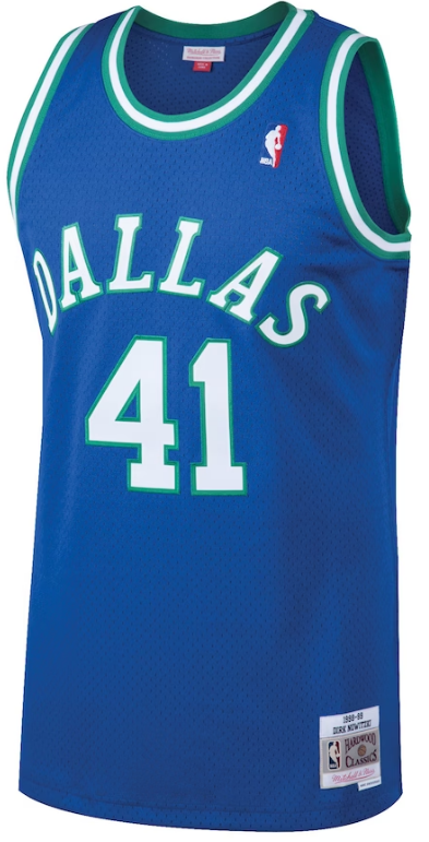 dirk hardwood classic jersey