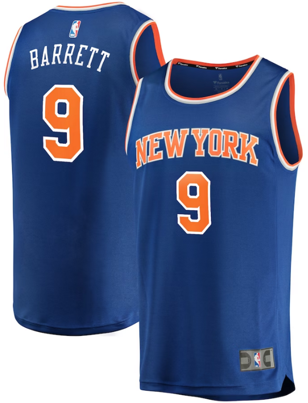 RJ Barrett Preschool Jersey - Blue NY Knicks Kids Icon Jersey