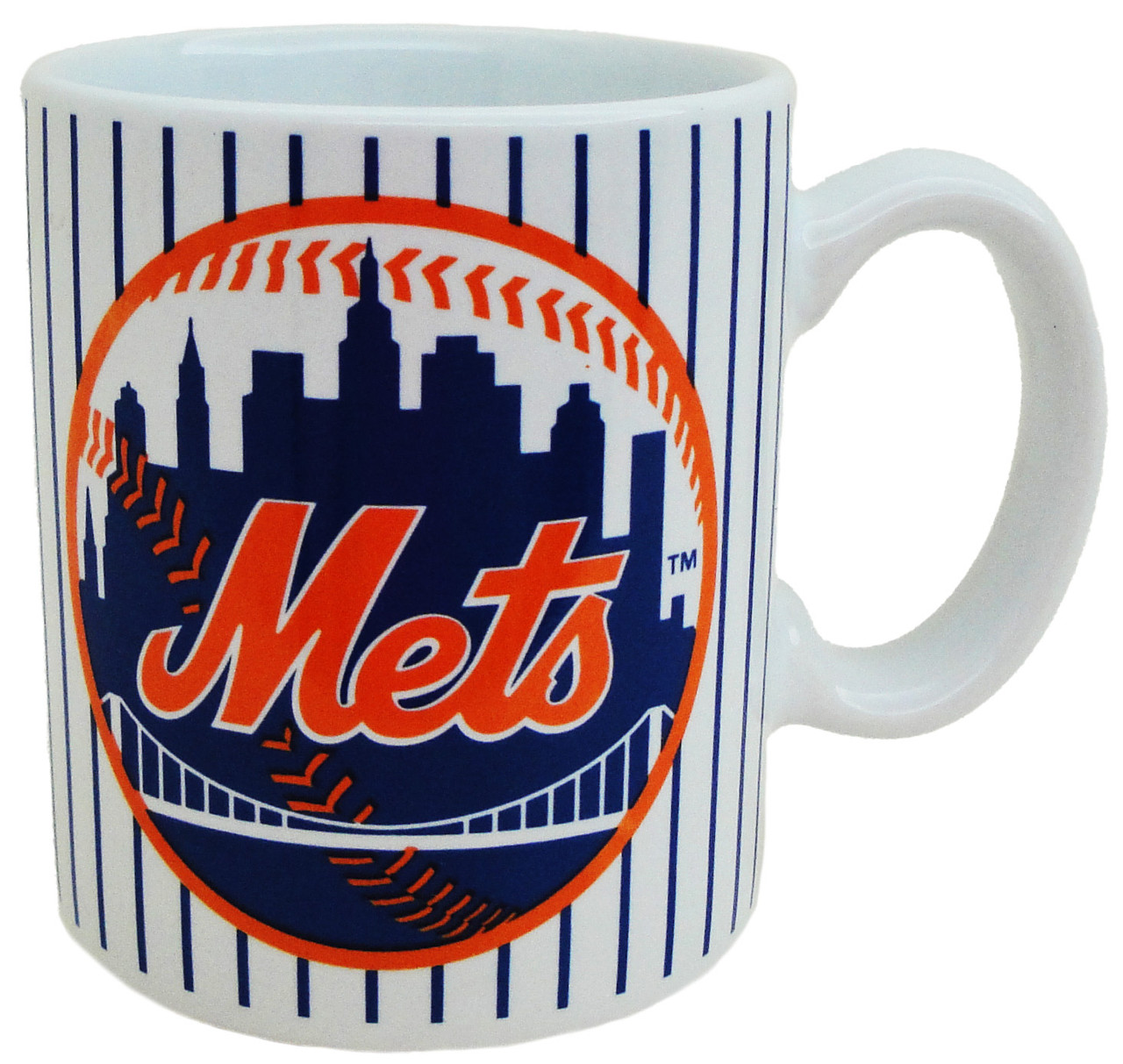 NY Mets Espresso 4oz Mug - Pinstripe