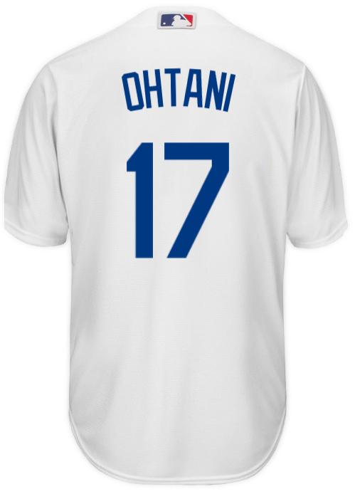Dodgers Shirt Baseball: Shohei Ohtani Tops MLB Jersey Sales For 18