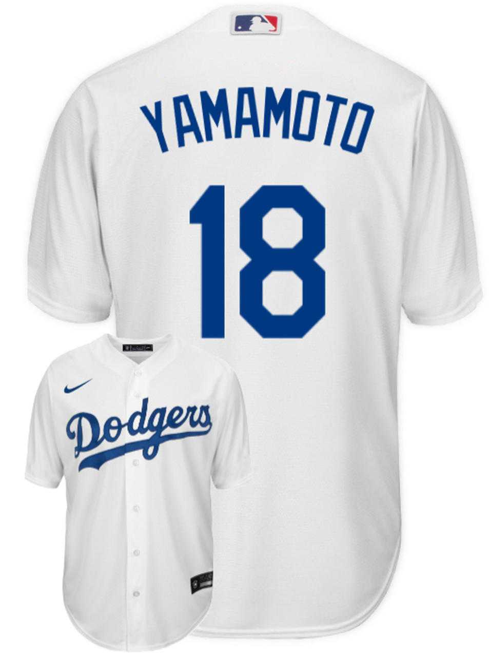 la dodgers replica jersey