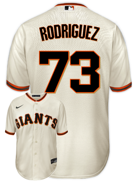 Randy Rodriguez Youth Jersey San Francisco Giants Replica Kids