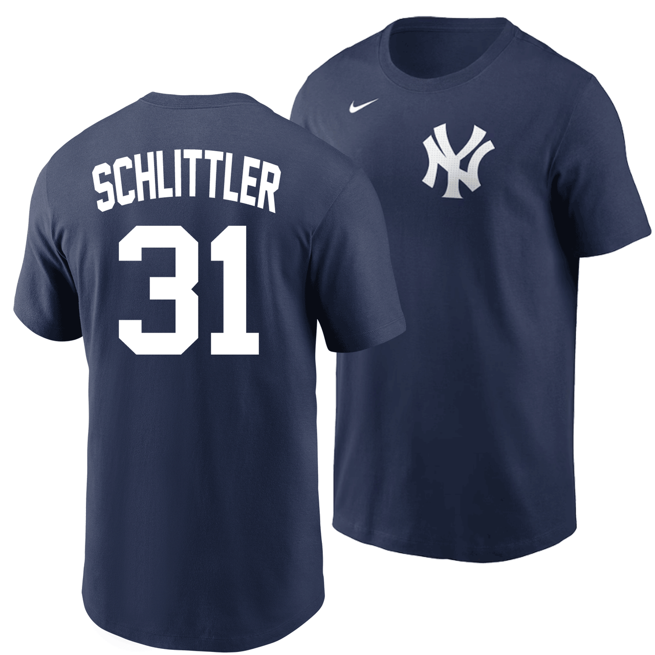 Cam Schlittler T-Shirt - Navy NY Yankees Adult T-Shirt
