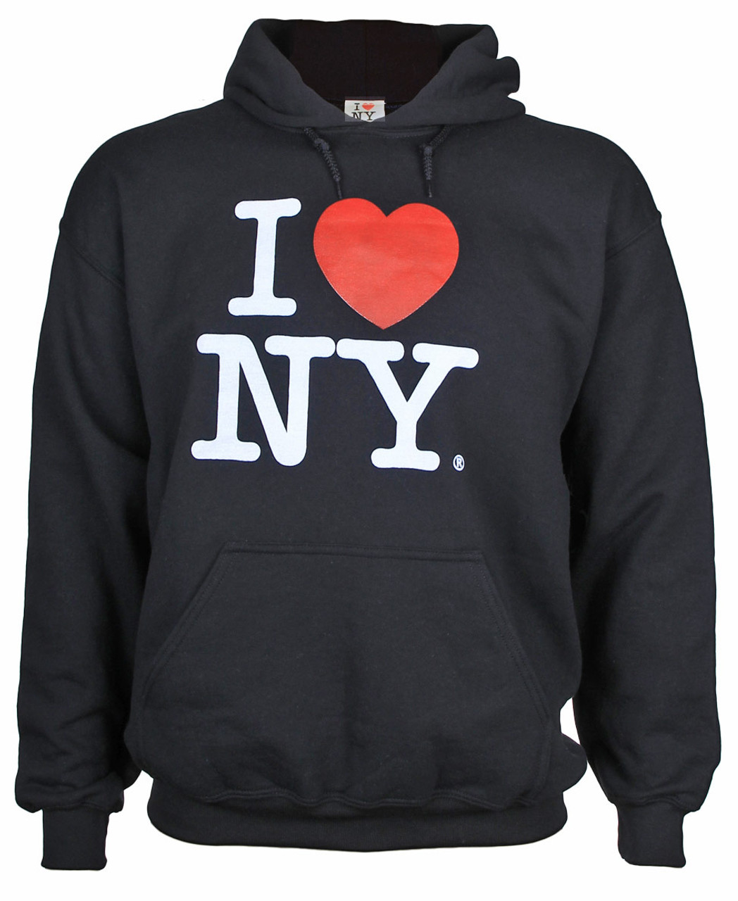 Clothing I Love NY Black Hooded Sweatshirt