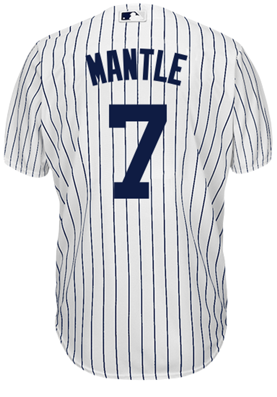 mickey mantle uniform number