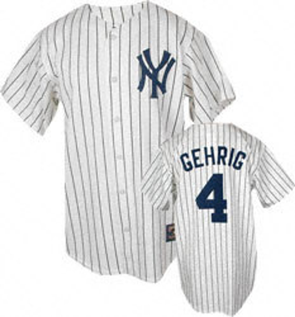 Important 1931 Lou Gehrig New York Yankees Professional Model Home Jersey