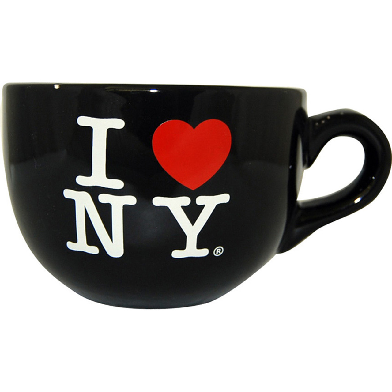 Black Classic I Love NY Mug