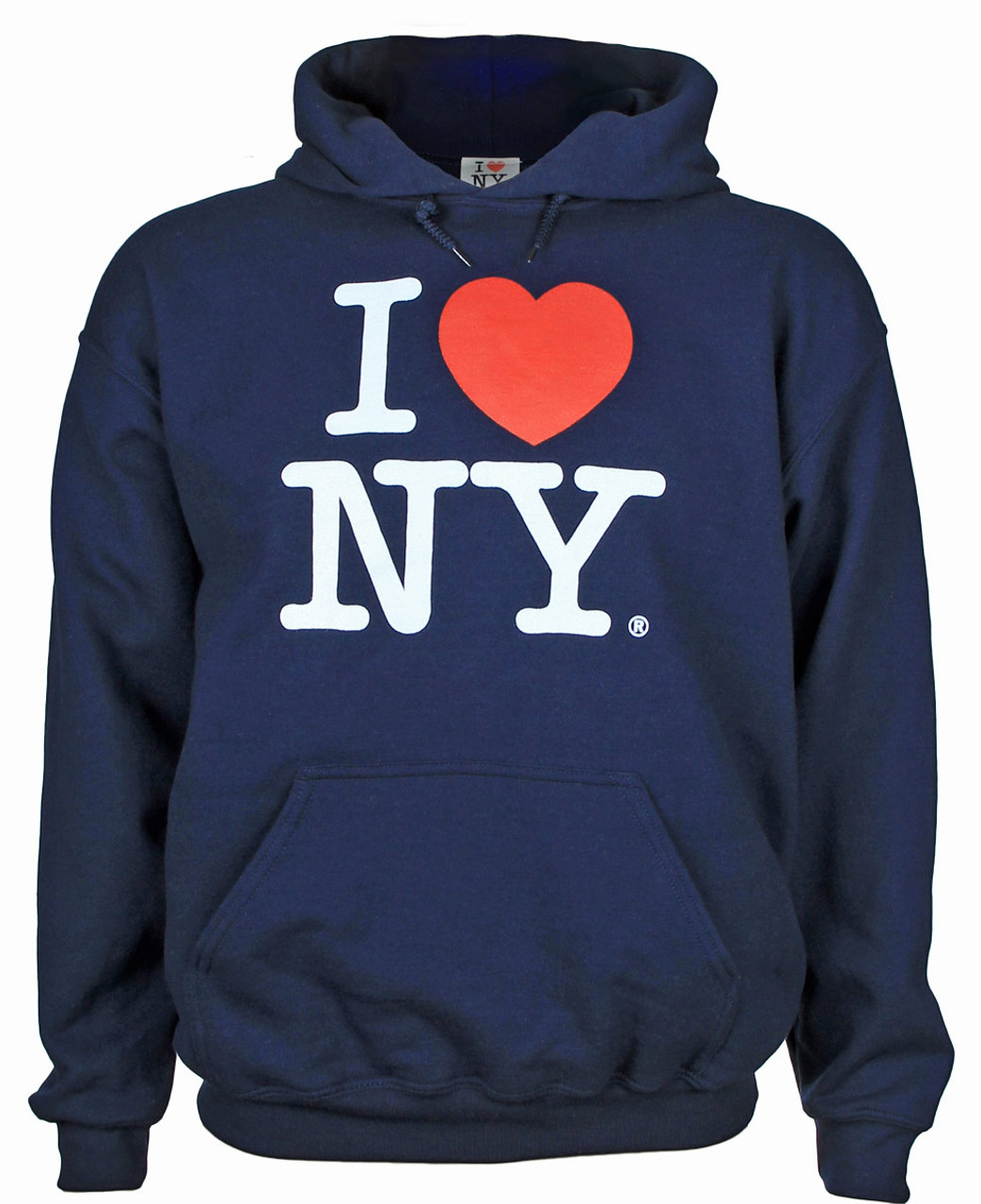 I Love NY Navy Hooded Sweatshirt