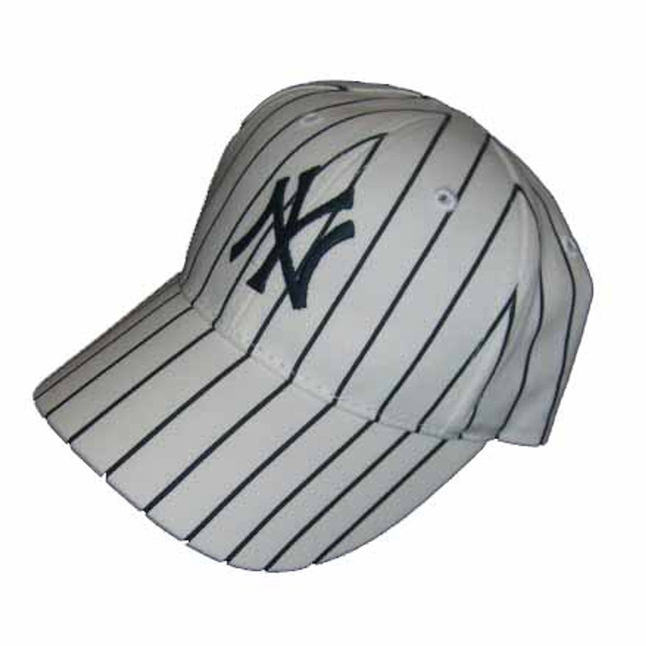 NY Yankees Infant White Pinstripe Cap