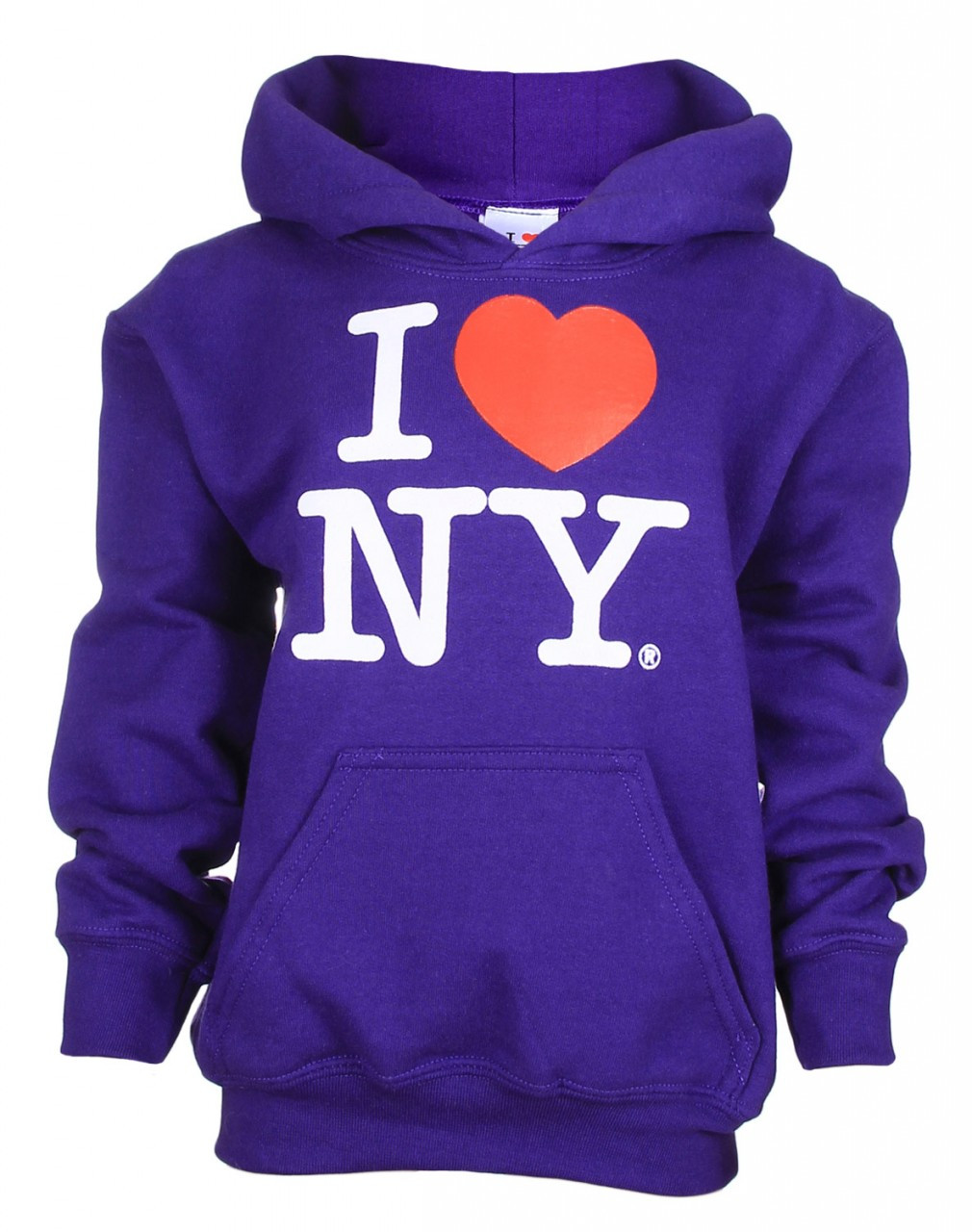 I Love NY Purple Kids Sweatshirt