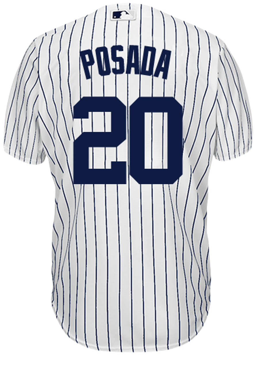 Jorge Posada No Name Jersey - Number Only Replica by Nike