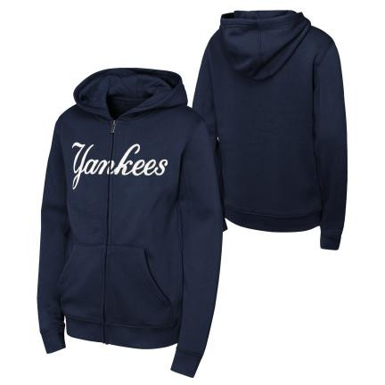 Supreme NY Yankees パーカー L ネイビー Supreme（シュプリーム） 15SS ×New York Yankees 47 Brand Hooded