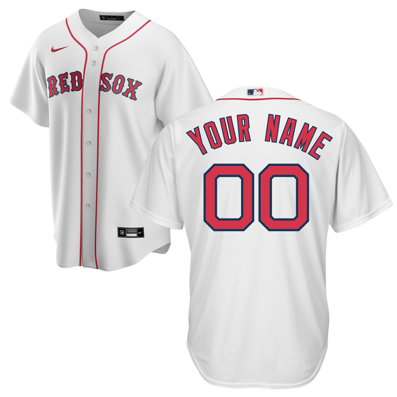 red sox jersey back