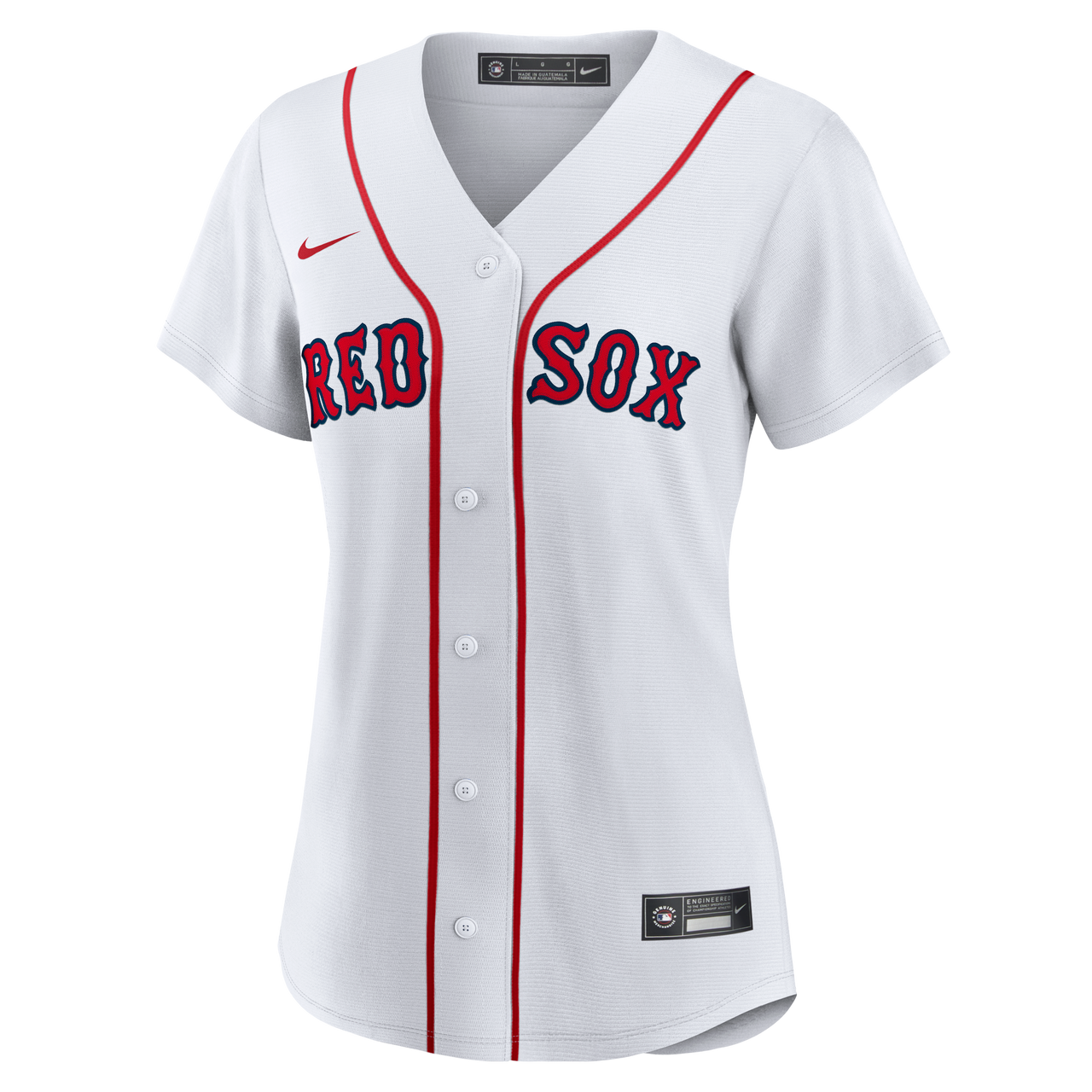 Boston Red Sox Replica Personalized Ladies Home Jersey
