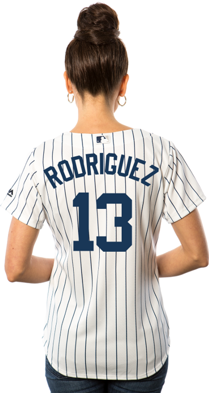 Alex Rodriguez Ladies Jersey - NY Yankees Home Ladies