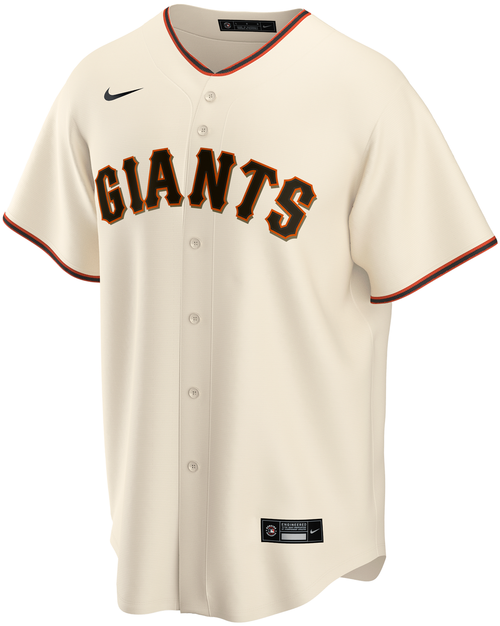 San Francisco Giants yourname Cream Home 2020 Official Replica Team Jersey