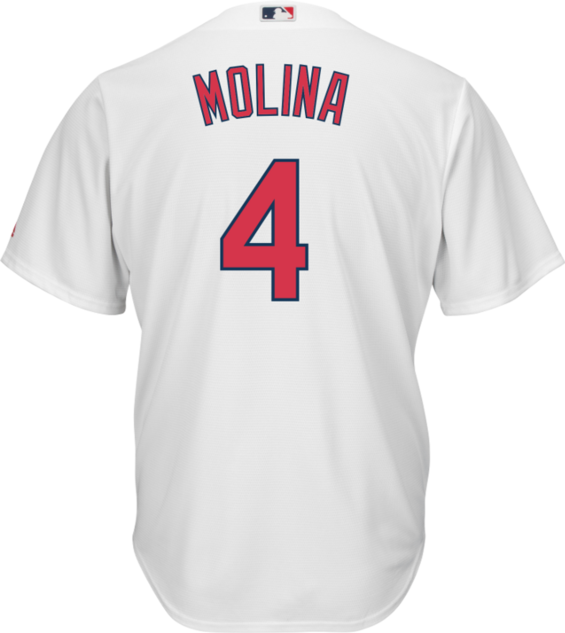 Yadier Molina St. Louis Cardinals Majestic Youth Player Cap Logo Name &  Number T-Shirt - Light Blue