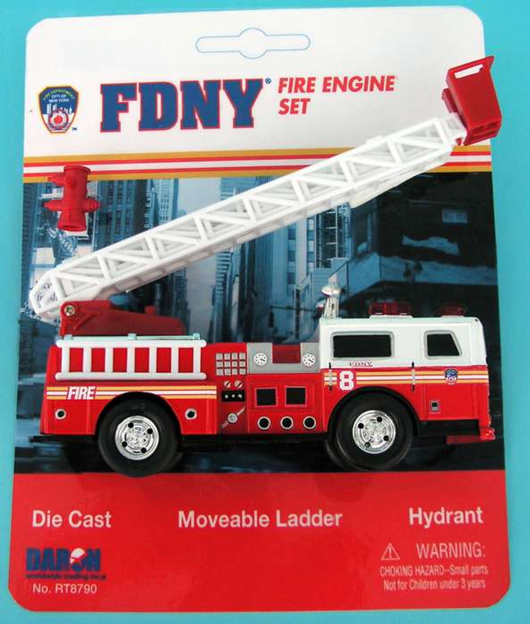 FDNY Ladder Truck Playset