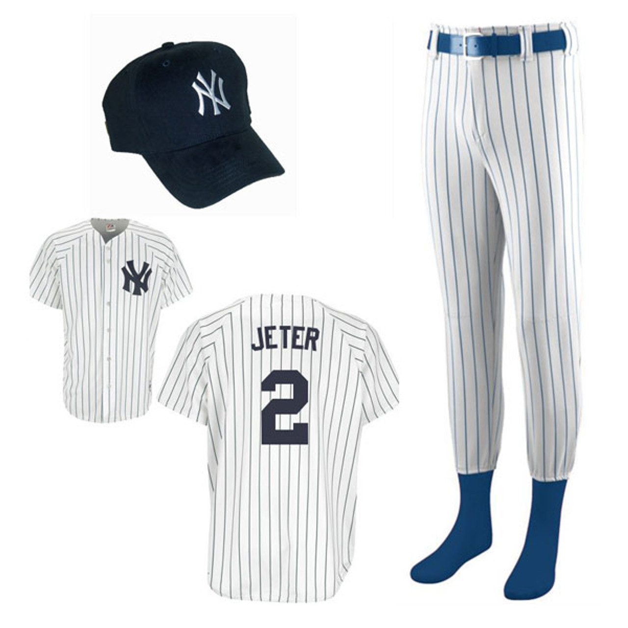 Derek Jeter Costume for Kids Ages 7 and Up