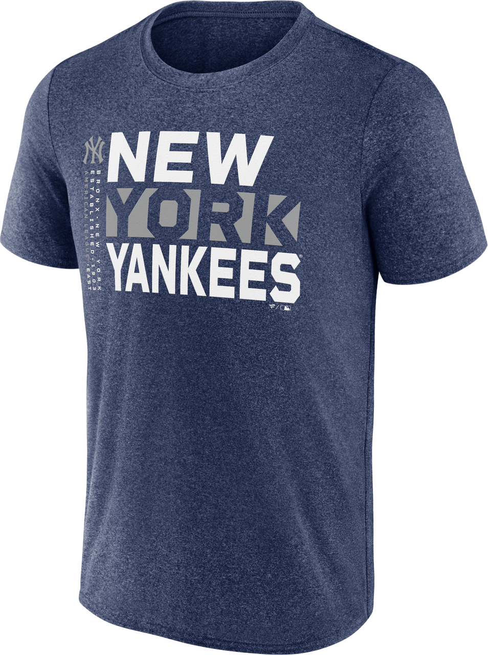 NY Yankees Personalized Navy Adult T-Shirt
