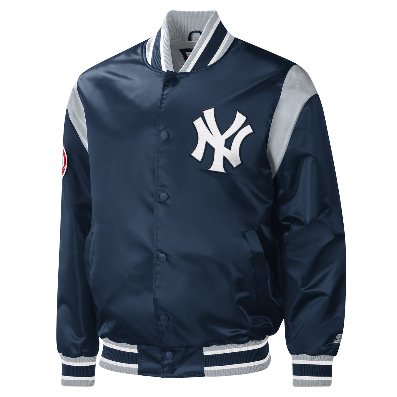 NY Yankees Lightweight Satin Jacket - A lightweight jacket Satin Dugout ...