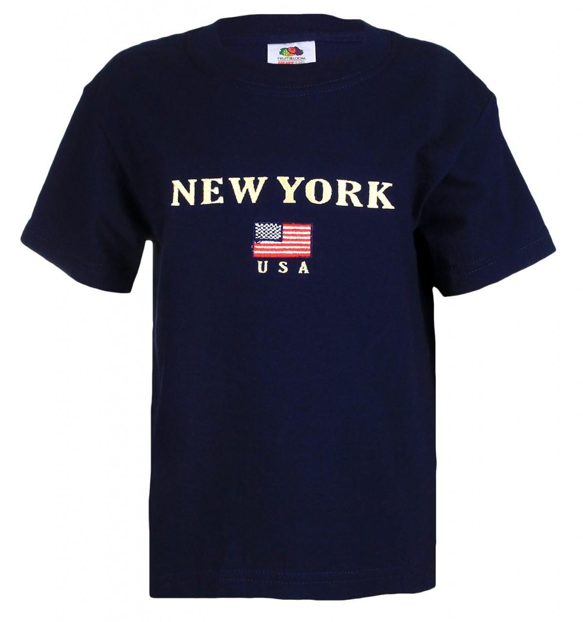 Graphic T-shirt - White/New York - Kids