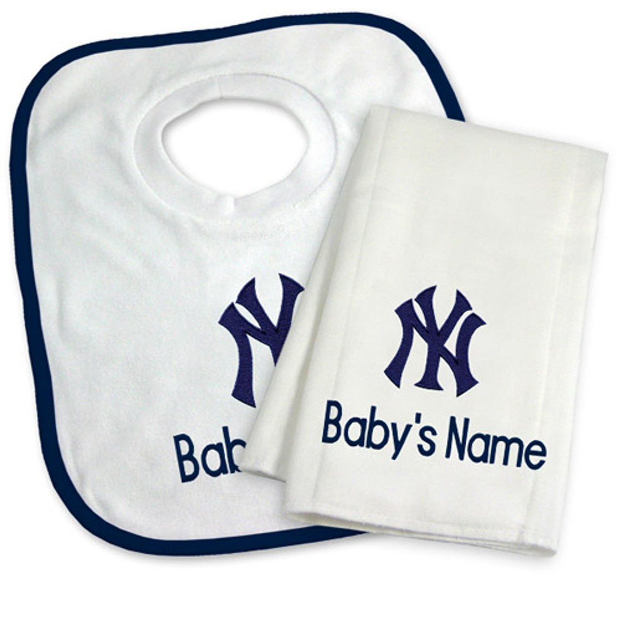 Yankees Baby Pinstripe 2-pc. Set - Double Wordmark