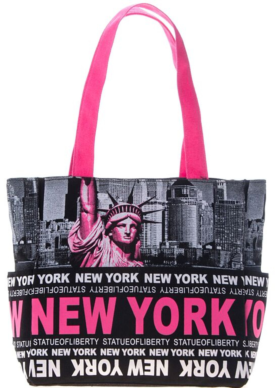 Buy Robin Ruth Medium Tote Bag With NEW YORK CITY Print - Casual Cotton  Canvas Shoulder Tote Bag For Women Online at desertcartINDIA