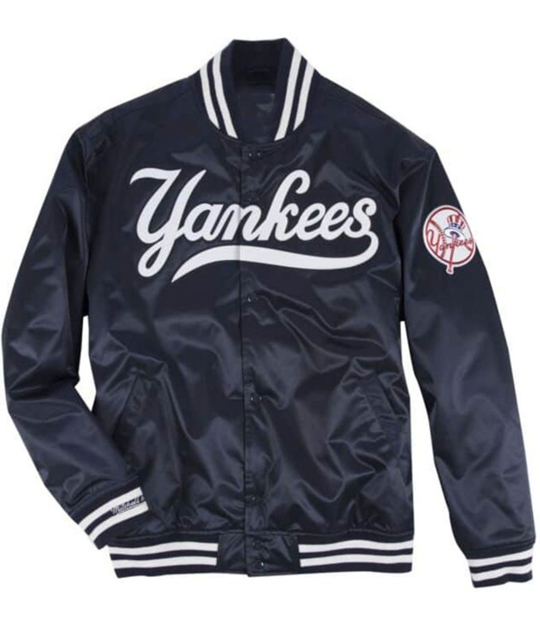 NY Yankees 1999 Authentic Satin Jacket by Mitchell and Ness