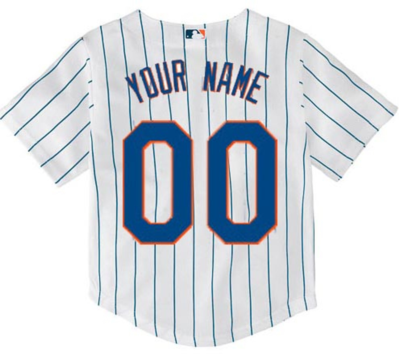 NY Mets Replica Personalized Kids Home Jersey
